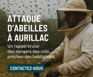 Attaque d’abeilles à Aurillac