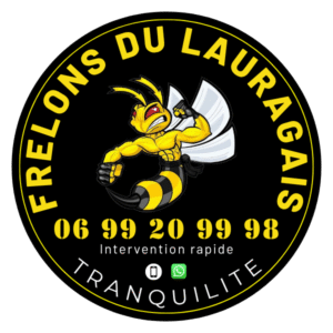 Logo officiel de Frelons du Lauragais – spécialiste en destruction de nids de guêpes, frelons européens et asiatiques dans le Lauragais